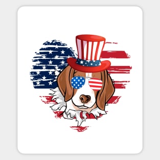 Funny 4th Of July 2021 Fourth Of July For Men's And Women's For 4th Of July Celebration Birthday Gift For Who Like And Loves dogs Sticker